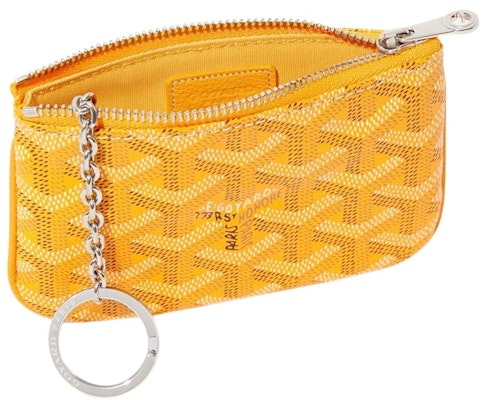 Goyard Sénat Nano Key Pouch Yellow Order Goyard Sénat Nano Key Pouch Yellow
