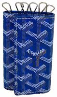 Goyard Saint Michel Keyholder Wallet Blue Goyard Saint Michel Keyholder Wallet Blue