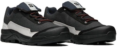 SALOMON薩洛蒙 X-ALP ESILL GR10K 舒適百搭 防滑 低筒 戶外功能鞋 共享款 黑銀色 Lookbook SALOMON薩洛蒙 X-ALP ESILL GR10K 舒適百搭 防滑 低筒 戶外功能鞋 共享款 黑銀色