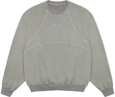 GRAILZ SS23 Solid Color Crewneck Pullover Sweatshirt Light Gray GR23SSMM01-GR GRAILZ SS23 Solid Color Crewneck Pullover Sweatshirt Light Gray GR23SSMM01-GR