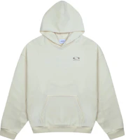 GRAILZ SS23 Unisex Logo Hoodie Beige Long Sleeve gra-SS23-041 GRAILZ SS23 Unisex Logo Hoodie Beige Long Sleeve gra-SS23-041