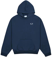GRAILZ SS23 Unisex Solid Color Navy Blue Hoodie Long Sleeve Sweater GRA-SS23-046 GRAILZ SS23 Unisex Solid Color Navy Blue Hoodie Long Sleeve Sweater GRA-SS23-046