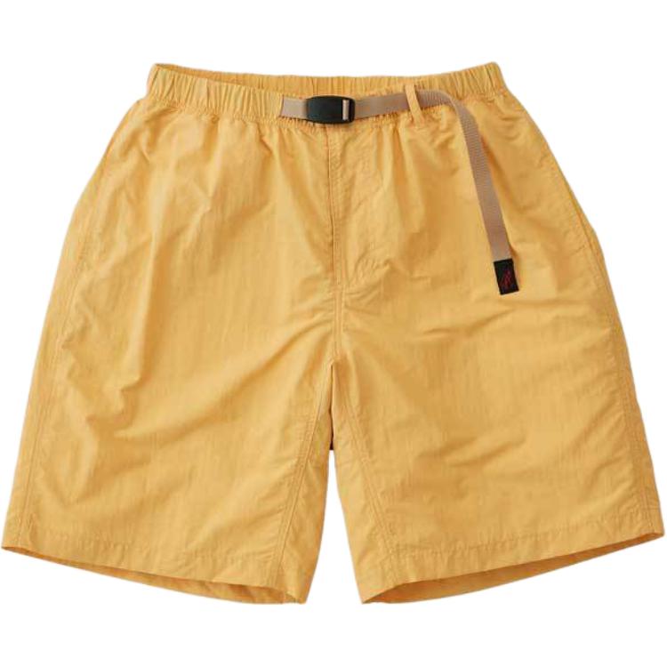 Gramicci Lemon Green Waterproof Windproof Elastic Waist Shorts. G3SU-P070-Lemon Green