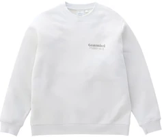 Gramicci Letter Print Crewneck Long Sleeve Sweatshirt Grey (). G3FU-J077-AHEATHER Gramicci Letter Print Crewneck Long Sleeve Sweatshirt Grey (). G3FU-J077-AHEATHER