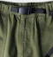 Shop Gramicci 寬鬆錐形褲 橄欖綠 GRA242XPT01T051