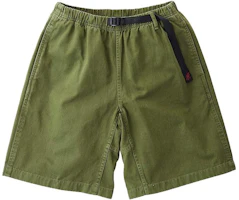 Gramicci Olive Green Relaxed Fit Elastic Waist Shorts G101-OGT-OLV Gramicci Olive Green Relaxed Fit Elastic Waist Shorts G101-OGT-OLV