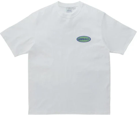 Gramicci Slim Fit Crewneck Logo Print Short Sleeve T-Shirt White G4SU-T77-WHITE Buy Gramicci Slim Fit Crewneck Logo Print Short Sleeve T-Shirt White G4SU-T77-WHITE