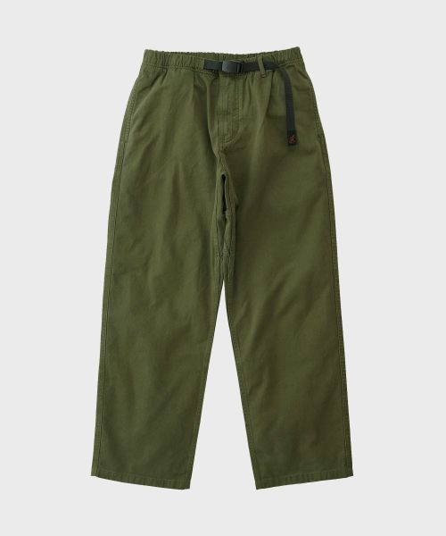 Order グラミチ ストレートパンツ オリーブ GRA251MPT12T051