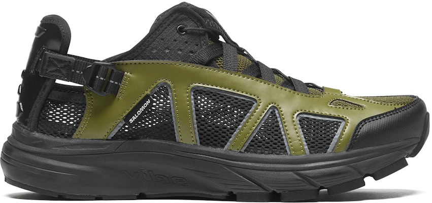 x Salomon Gramicci Techsonic 'Mayfly Hitam' Sneakers 472225 Order x Salomon Gramicci Techsonic 'Mayfly Hitam' Sneakers 472225