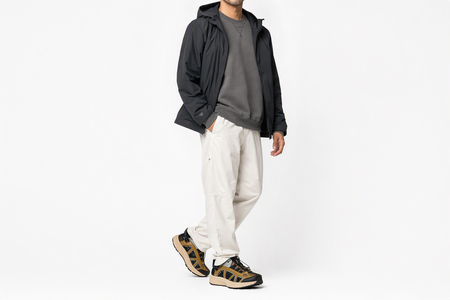 Order Gramicci x Salomon Techsonic「暗藍黑」L47222600