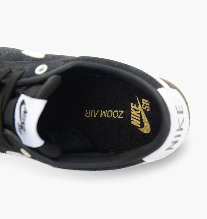 Grant Taylor Nike Blazer Low 'Black White Gold' 圖 7