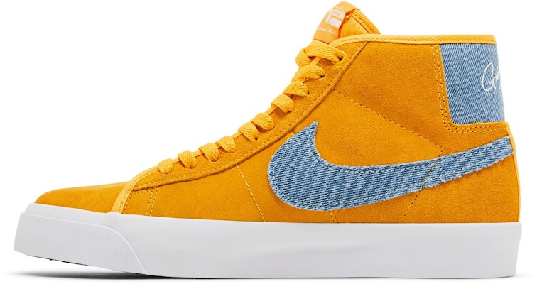Grant Taylor x Nike Zoom Blazer Mid Pro GT SB 'Denim Dorado Universitario' FD0269-700 Lookbook Grant Taylor x Nike Zoom Blazer Mid Pro GT SB 'Denim Dorado Universitario' FD0269-700
