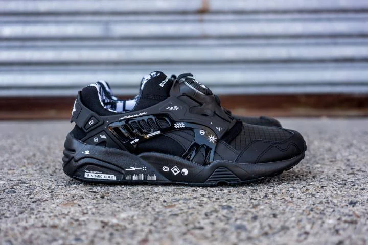 Puma disk top blaze black