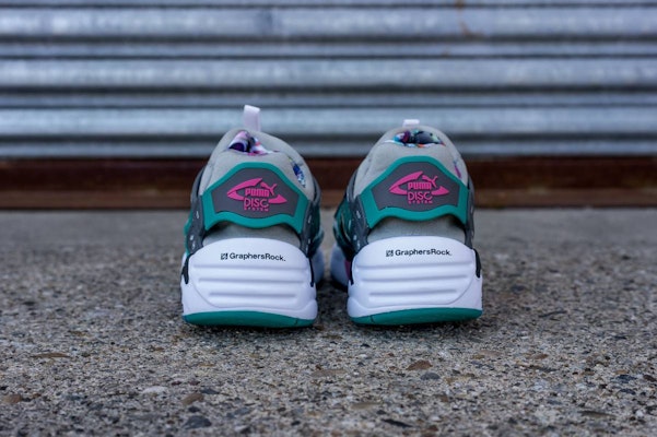 그래퍼스락 x 푸마 디스크 블레이즈 '화이트' (Graepeoseulak x Puma Diseukeu Beulleijeu 'Hwaiteu') 361378-01 Purchase 그래퍼스락 x 푸마 디스크 블레이즈 '화이트' (Graepeoseulak x Puma Diseukeu Beulleijeu 'Hwaiteu') 361378-01