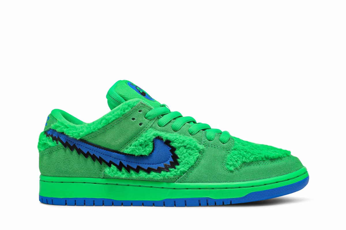 Grateful Dead x Nike SB Dunk Low 'Green Bear' CJ5378-300