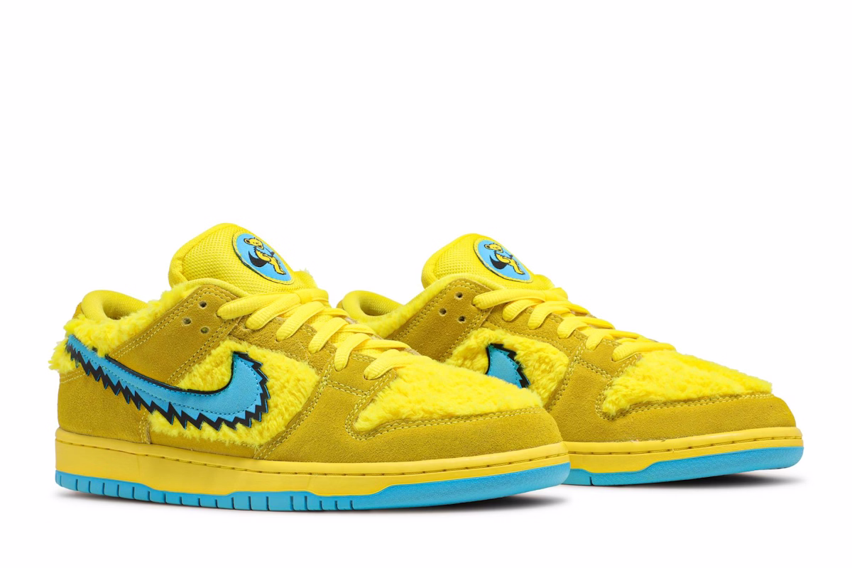 Grateful Dead x Nike SB Dunk Low 'Yellow Bear'