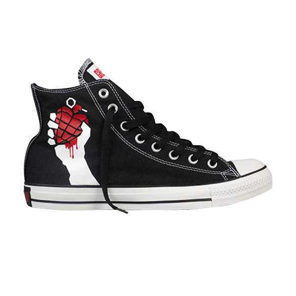 Green Day Converse Chuck Taylor All Star Hi 'American Idiot'
