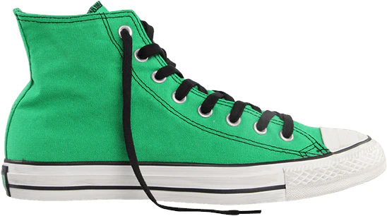 Green best sale day converse