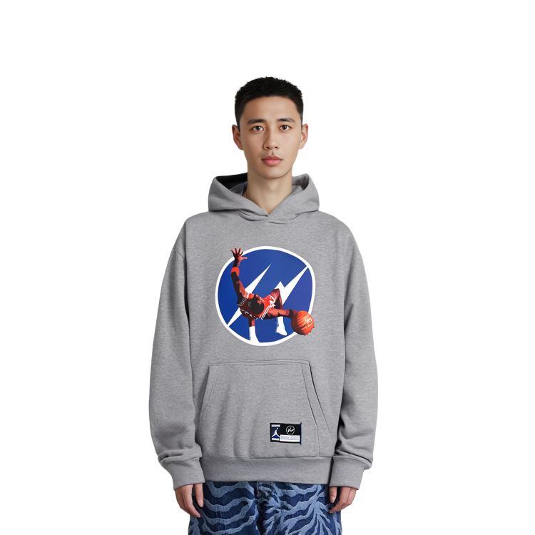 Details for 灰色 Jordan x Fragment Design 聯名款運動衫 DA2992-050