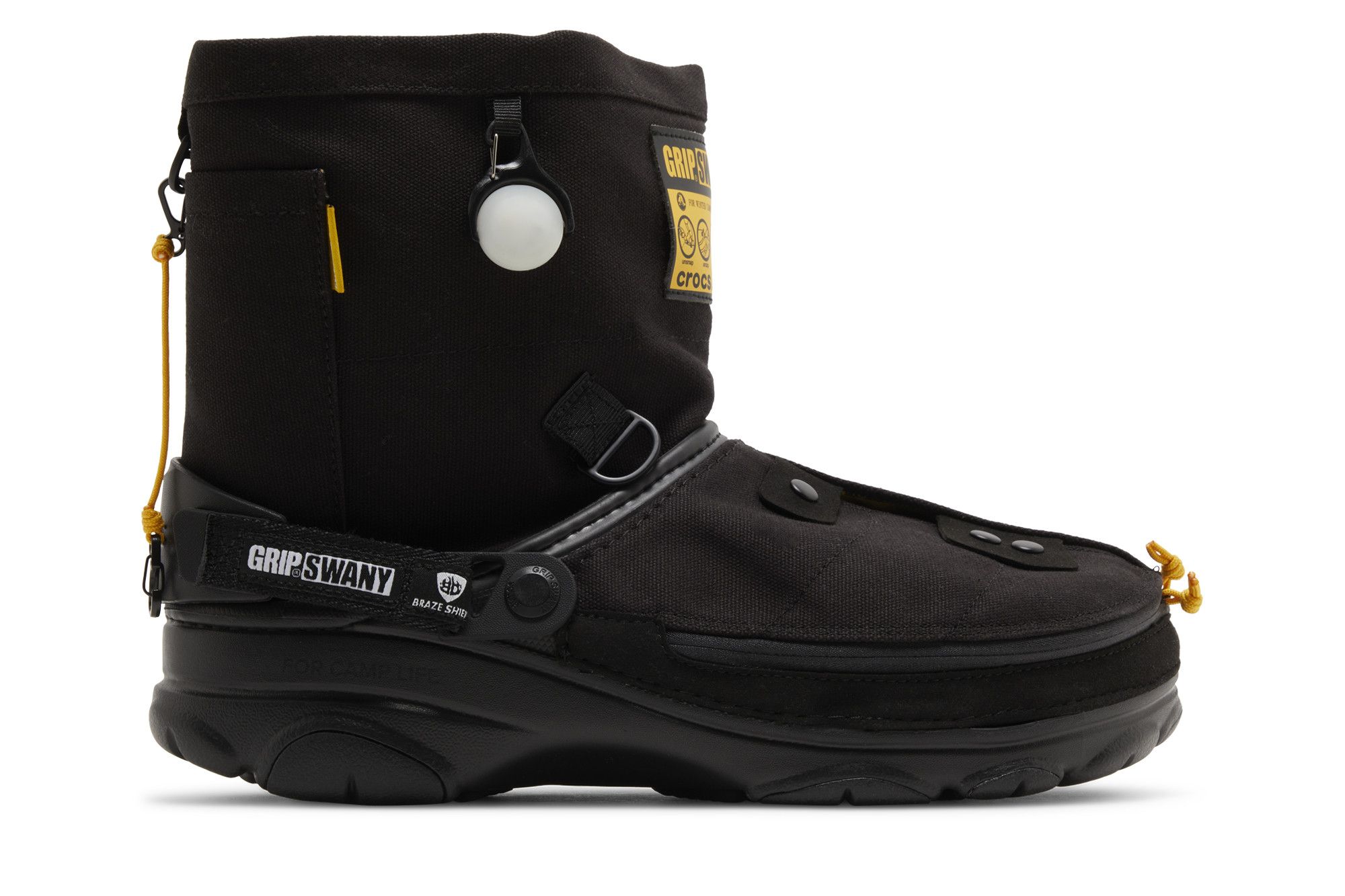 GRIP SWANY x atmos x Crocs All-Terrain Clog 'Black' 208017-001