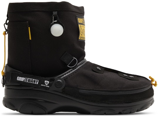 GRIP SWANY x atmos x Crocs All-Terrain Clog 'Black' 208017-001 Buy GRIP SWANY x atmos x Crocs All-Terrain Clog 'Black' 208017-001