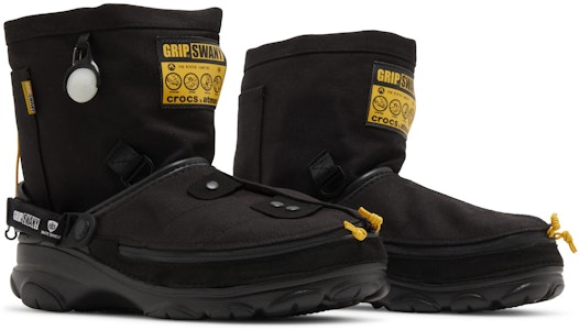 GRIP SWANY x atmos x Crocs 全地形便鞋 '黑色' 208017-001 Cheap GRIP SWANY x atmos x Crocs 全地形便鞋 '黑色' 208017-001