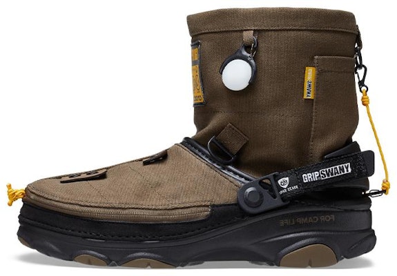GRIP SWANY x atmos x Crocs All-Terrain Clog 'Olive' 208017-337 Buy GRIP SWANY x atmos x Crocs All-Terrain Clog 'Olive' 208017-337