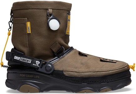 グリップスワニー×アトモス×クロックス オールテレインクロッグ "オリーブ" 208017-337 Order グリップスワニー×アトモス×クロックス オールテレインクロッグ "オリーブ" 208017-337