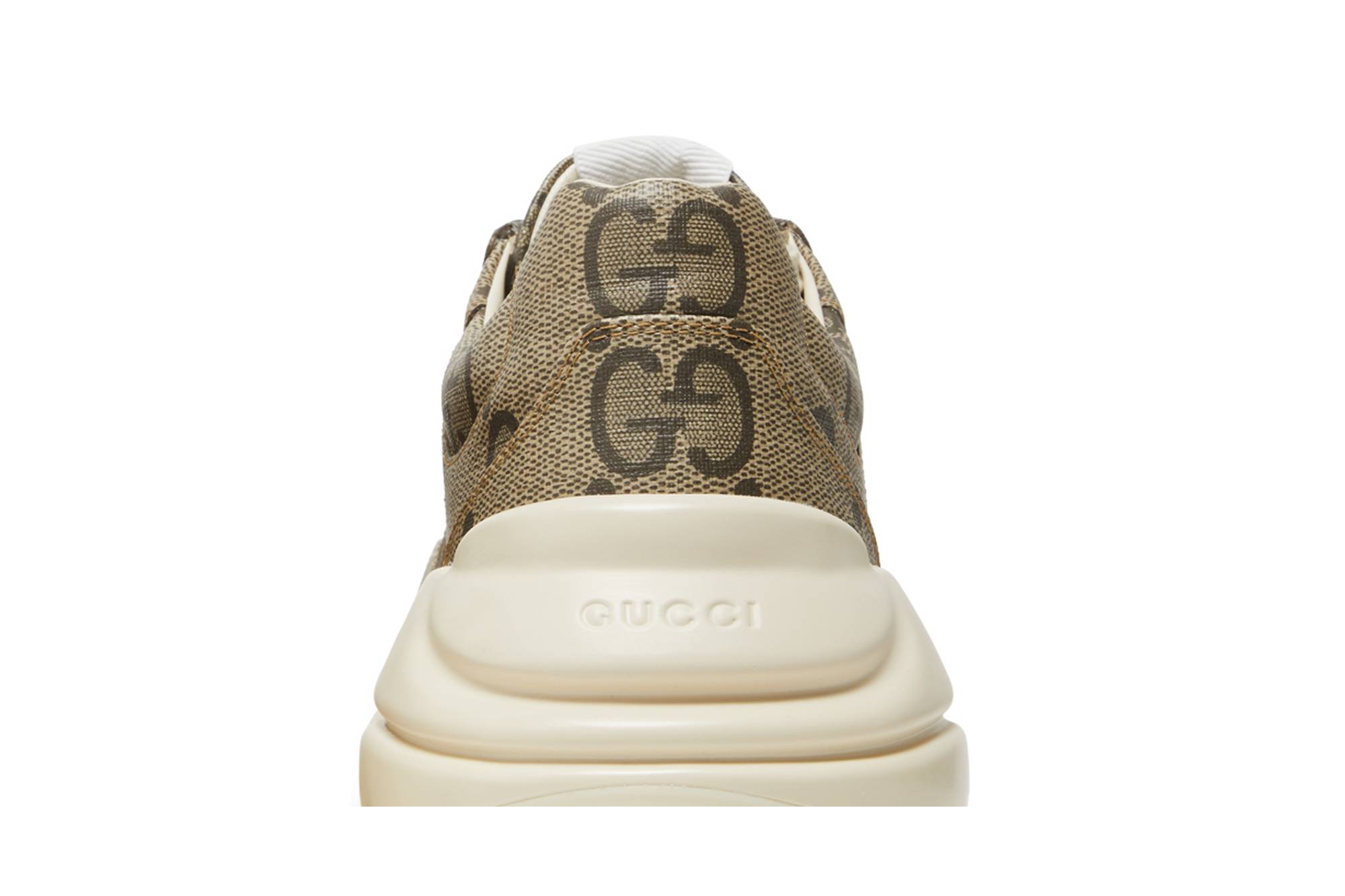 Sizing Gucci 100 Rhyton Sneaker 'Beige Monogram' Beige Monogram 680870-UMO00-9742
