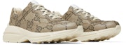 Cheap Gucci 100 Rhyton Sneaker 'Beige Monogram' Beige Monogram 680870-UMO00-9742