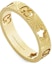 Order GUCCI 18K Gold Letter Cutout Ring Unisex Couple Design - Gold. YBC727729001