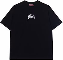Gucci 1921 Series Logo Print Black Short Sleeve Crewneck Tee Men 796395-XJGQT-1152 Gucci 1921 Series Logo Print Black Short Sleeve Crewneck Tee Men 796395-XJGQT-1152