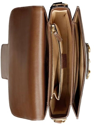 Gucci 1955 Horsebit Shoulder Bag Small Beige/Brown Lookbook Gucci 1955 Horsebit Shoulder Bag Small Beige/Brown
