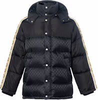 Gucci 2020 Nylon Puffer Jacket with Hood Black Unisex Winter Collection 598725-Z8AFZ-1043 Gucci 2020 Nylon Puffer Jacket with Hood Black Unisex Winter Collection 598725-Z8AFZ-1043