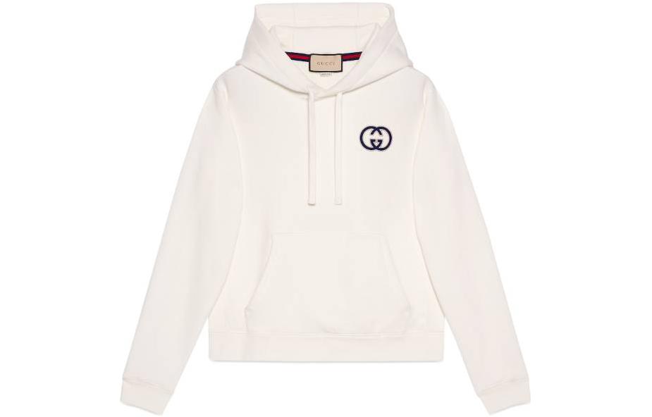 Gucci 2023 Pre-Fall Off-White Hoodie Sweatshirt 756649-XJFV9-9088