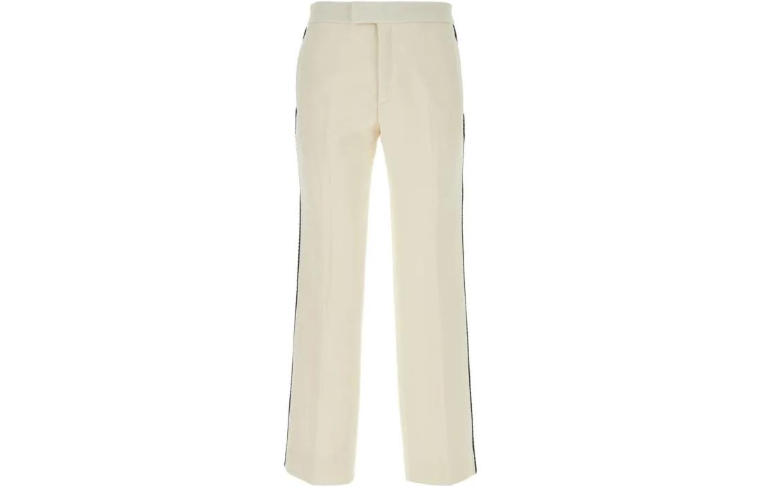 Gucci 2023 Spring/Summer White Low-Rise Casual Pants 736941-ZANB9-9169