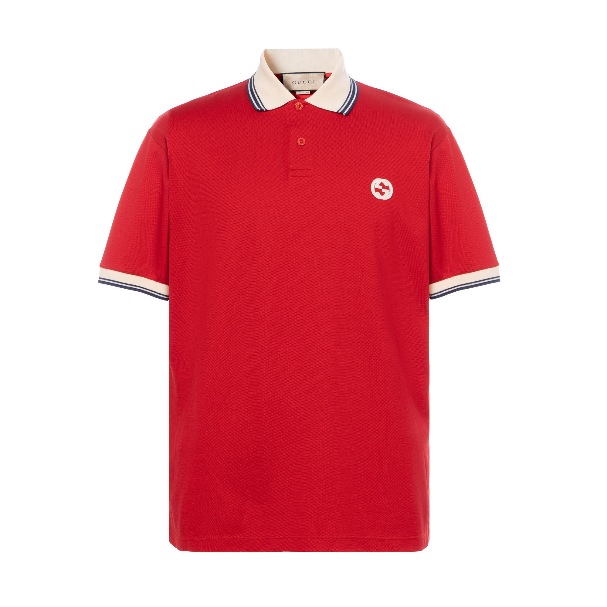 Gucci 2024 Early Spring Collection Colorblock Polo Shirt 768641-XJF47-6429