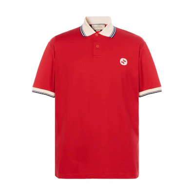 Gucci 2024 Early Spring Collection Colorblock Polo Shirt 768641-XJF47-6429