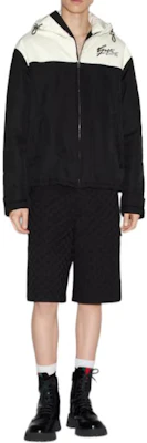 Gucci 2024 預秋彩色拼接連帽拉鍊外套 黑色 787197-ZARAK-1043 Shop Gucci 2024 預秋彩色拼接連帽拉鍊外套 黑色 787197-ZARAK-1043