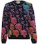Buy GUCCI Black Crewneck Full Print Pattern Long-Sleeve Sweater 526599-X9X30-1109