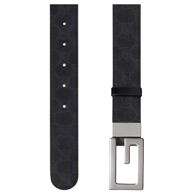 Shop GUCCI  Black Leather Belt with Logo, 3.5CM Width. 626974K9GSN