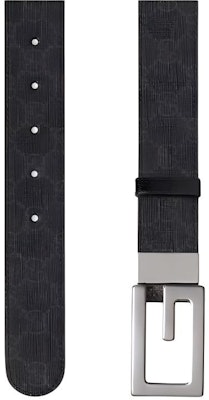 GUCCI Black Leather Belt with Logo, 3.5CM Width. 626974K9GSN Shop GUCCI Black Leather Belt with Logo, 3.5CM Width. 626974K9GSN
