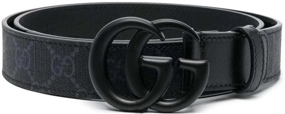GUCCI Black Leather Belt with Metal Double G Buckle, 3cm Width. 700341HUH5V1268 Buy GUCCI Black Leather Belt with Metal Double G Buckle, 3cm Width. 700341HUH5V1268