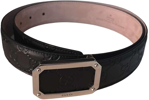 GUCCI Black Leather Printed Textured Belt 3.5CM Wide. 403941cwcon1000 Lookbook GUCCI Black Leather Printed Textured Belt 3.5CM Wide. 403941cwcon1000