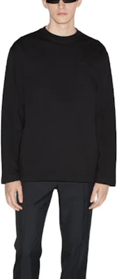 GUCCI 黑色长袖圆领套头T恤 794326-XJGT4-1043 Shop GUCCI 黑色长袖圆领套头T恤 794326-XJGT4-1043