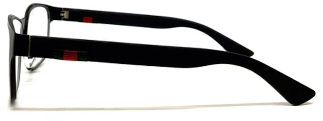 GUCCI Black Rectangular Acetate Optical Glasses with Solid Temples. GG0013O00155 Purchase GUCCI Black Rectangular Acetate Optical Glasses with Solid Temples. GG0013O00155