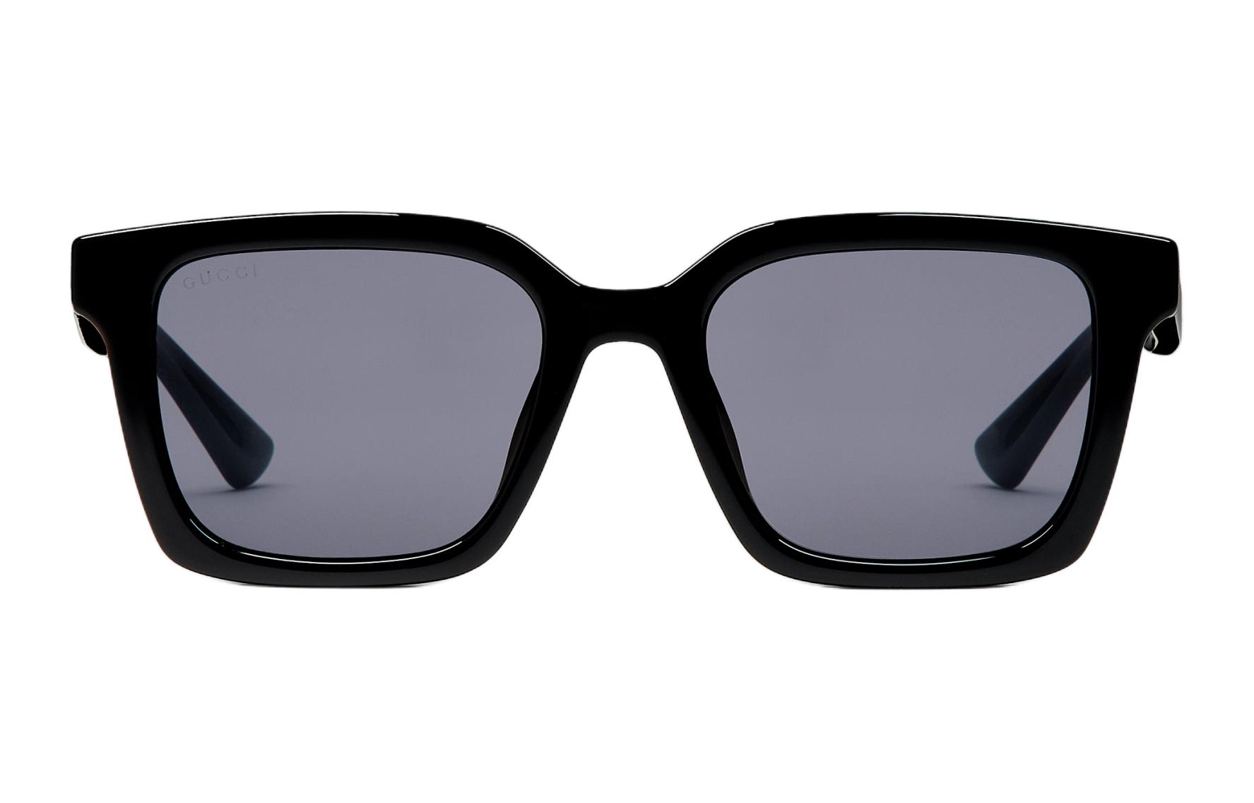 GUCCI  Black Square Sunglasses with Enamel Logo Detail. 778322J16911012 圖 3