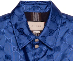 Purchase GUCCI Blue Casual Vest with Letter Pattern and Single Button Closure 631890-Z8AK7-4424
