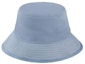 Lookbook GUCCI Blue Logo Embroidered Cotton Bucket Hat. 7827334HA8Y4969