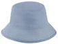 Shop GUCCI Blue Logo Embroidered Cotton Bucket Hat. 7827334HA8Y4969